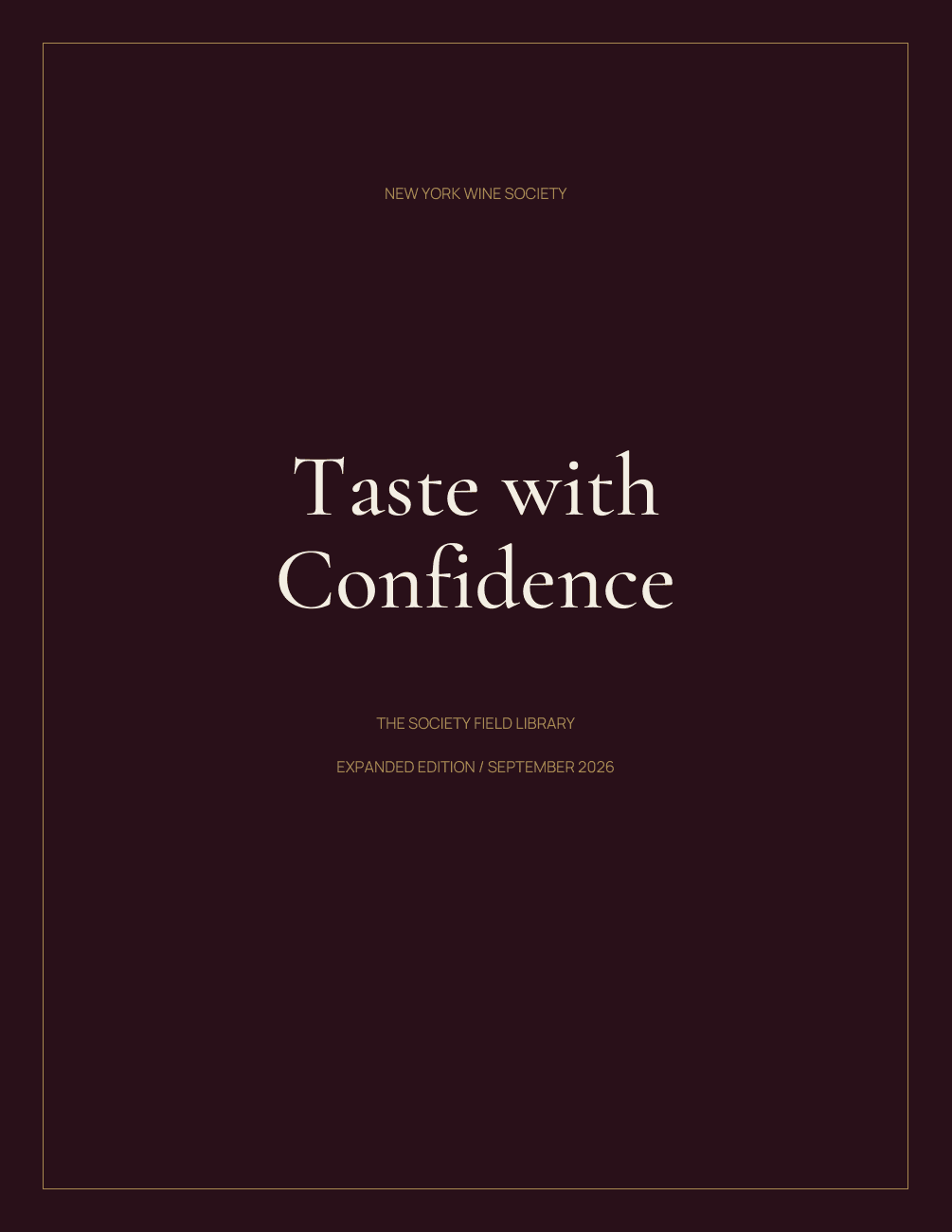 Taste with Confidence cover