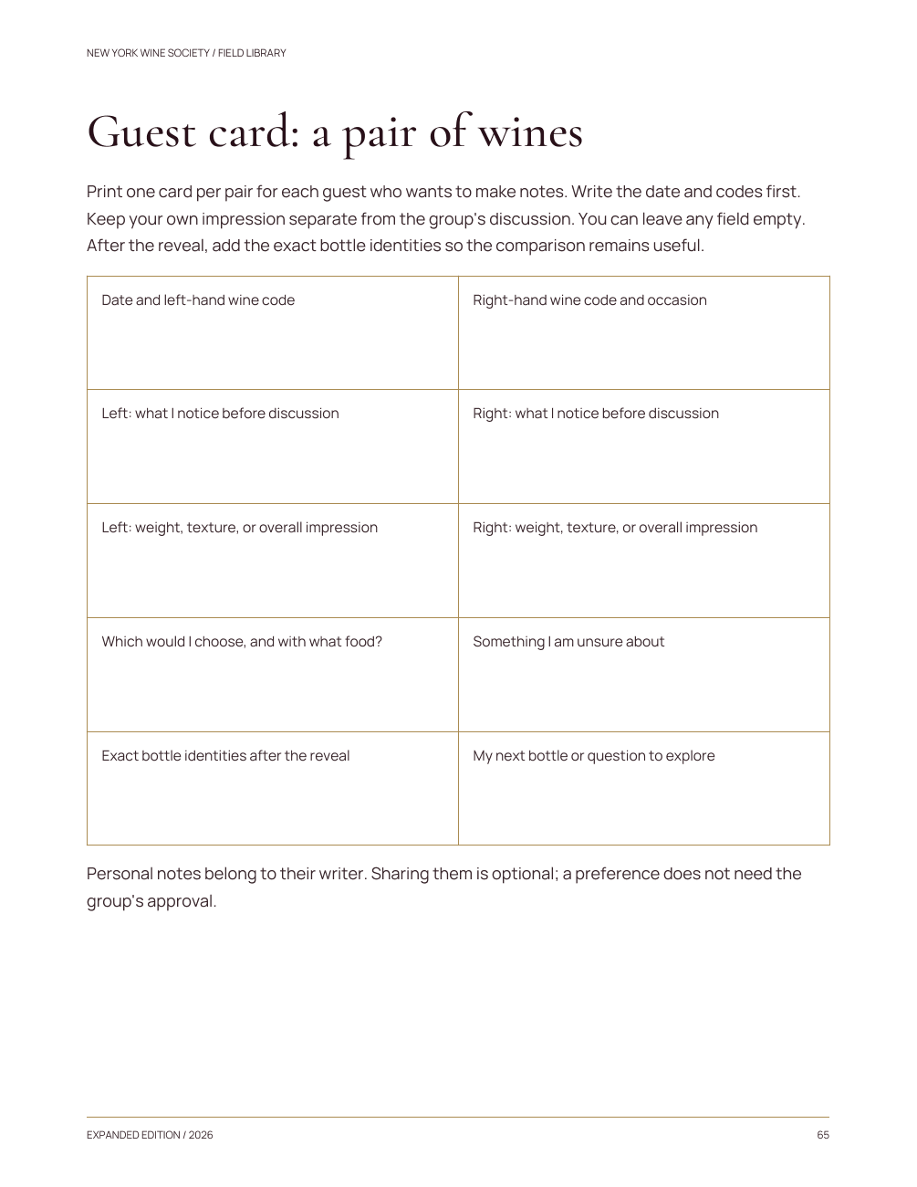 A Table Worth Sharing, preview of page 65