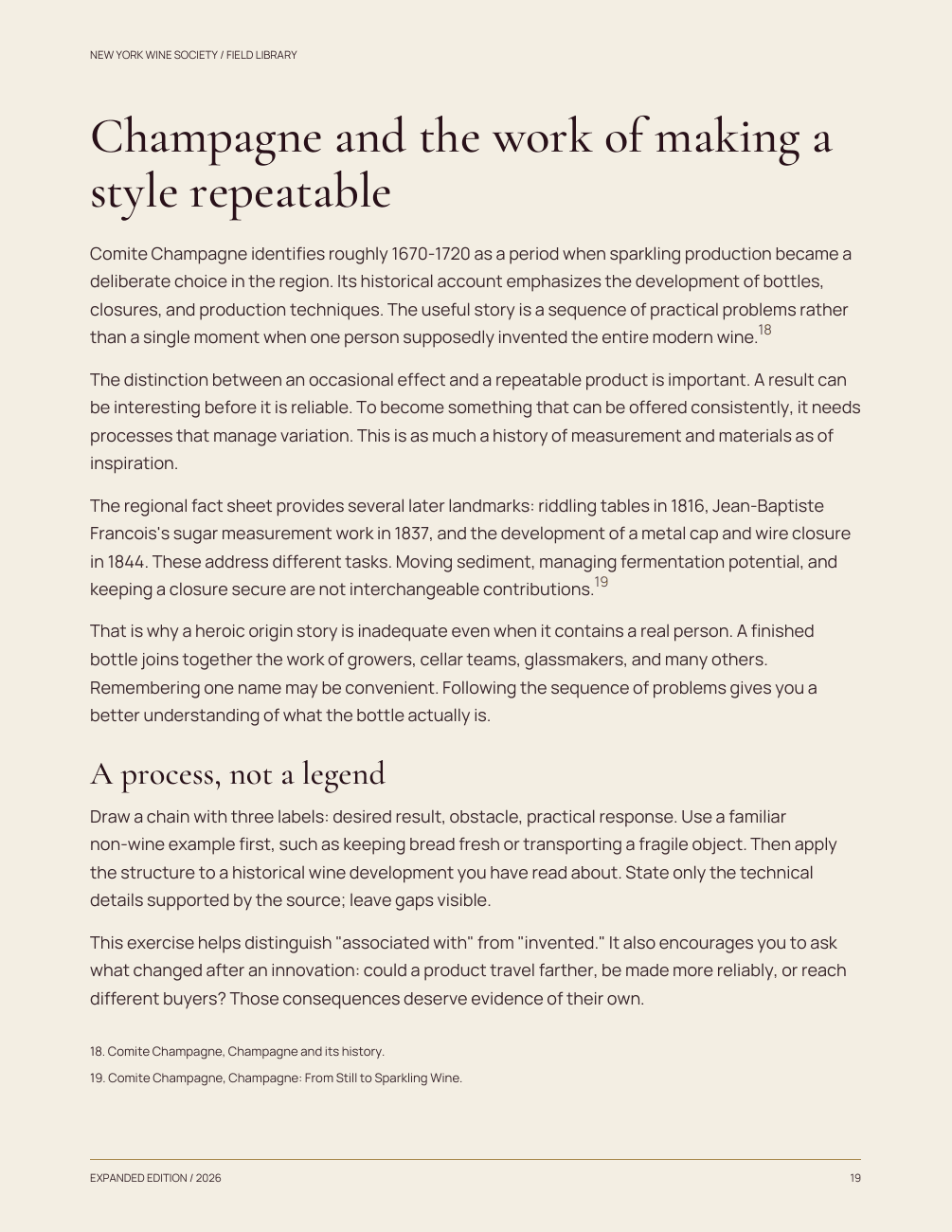 Wine, Through Time, preview of page 19